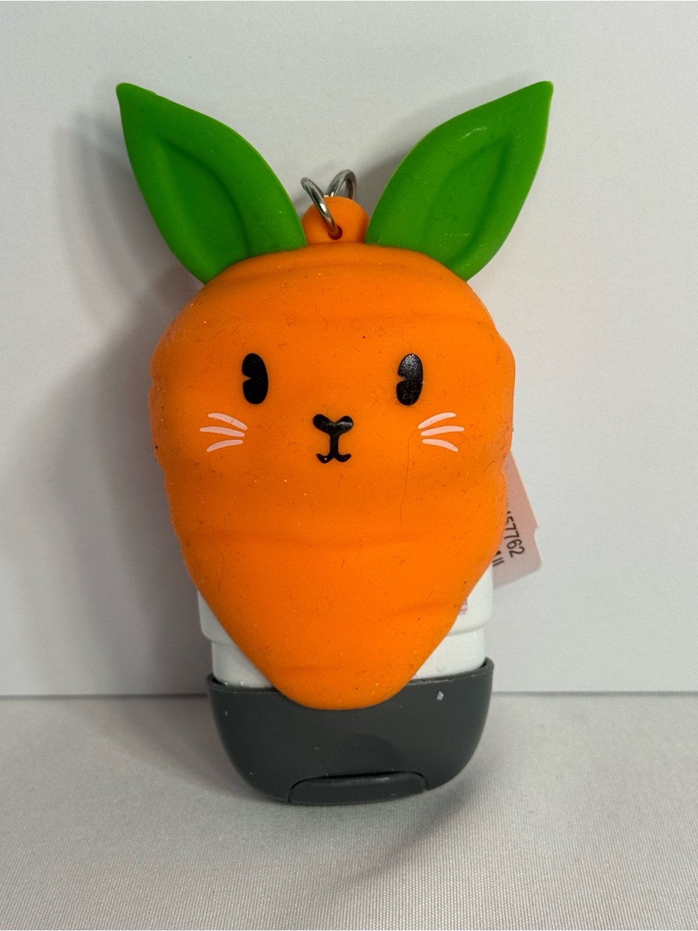 Bath & Body Works Orange Carrot Bunny PocketBac Holder with Green Leaves